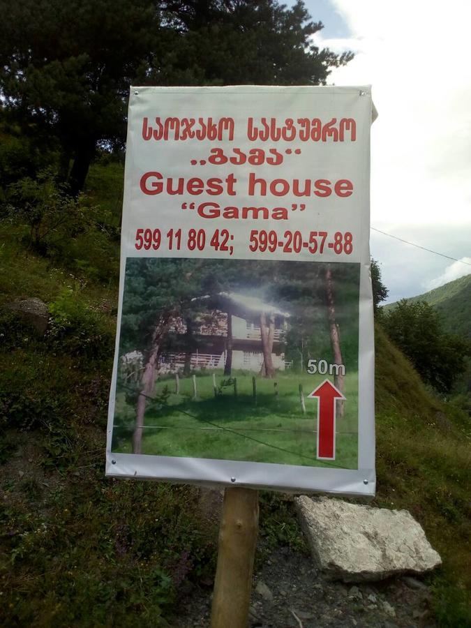 Guesthouse Gama In Khevsureti Roshka 外观 照片